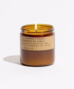 Teakwood & Tobacco – Large Concentrated Candle
